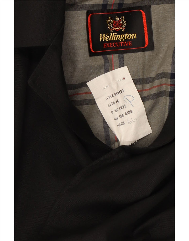 Trench pentru bărbați WELLINGTON UK 44 2XL Poliester negru
