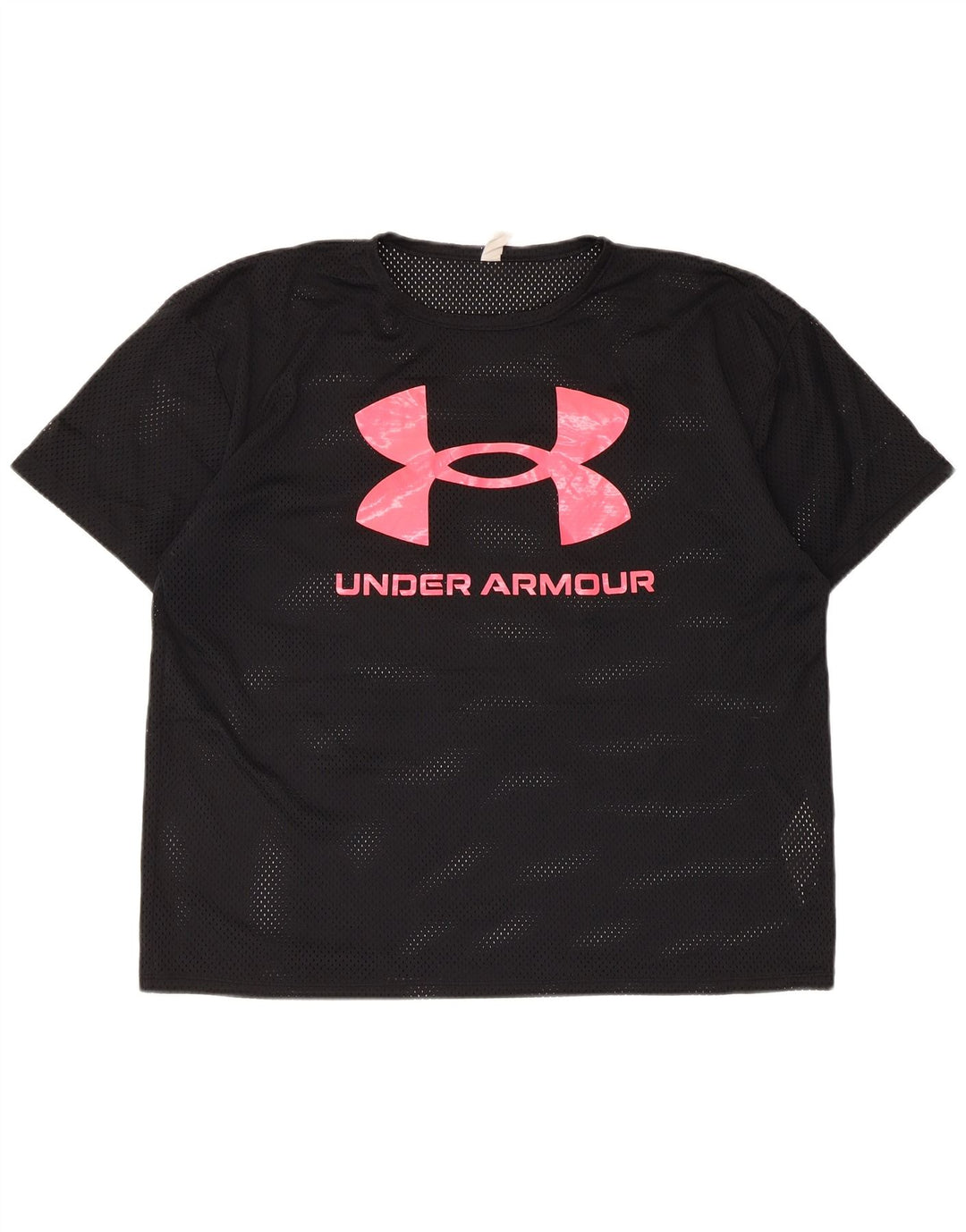 Tricou grafic Under Armour pentru femei Top UK 16 Poliester negru mare