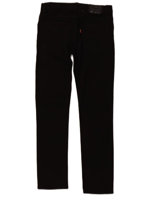 Jeans skinny pentru fete LEVI'S 510 15-16 ani W28 L28 bumbac negru