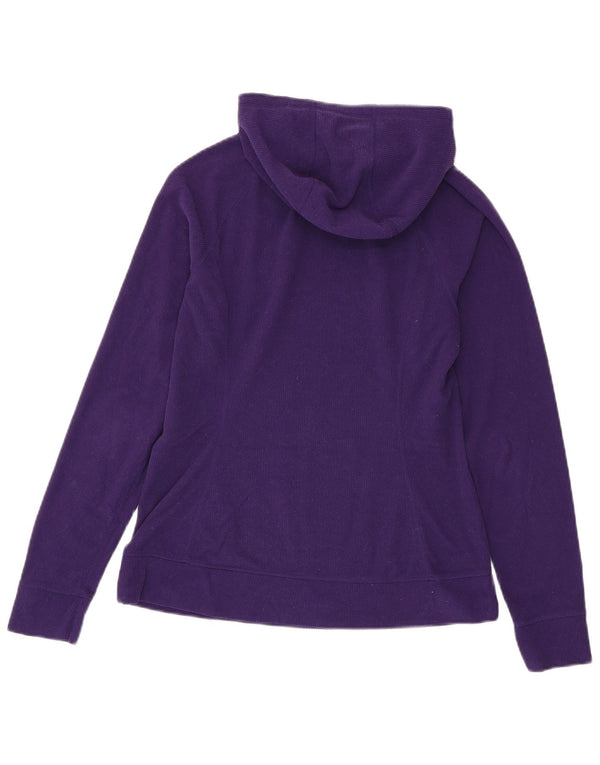 Pulover pentru femei The North Face Fleece Hoodie UK 12 Poliester violet mediu