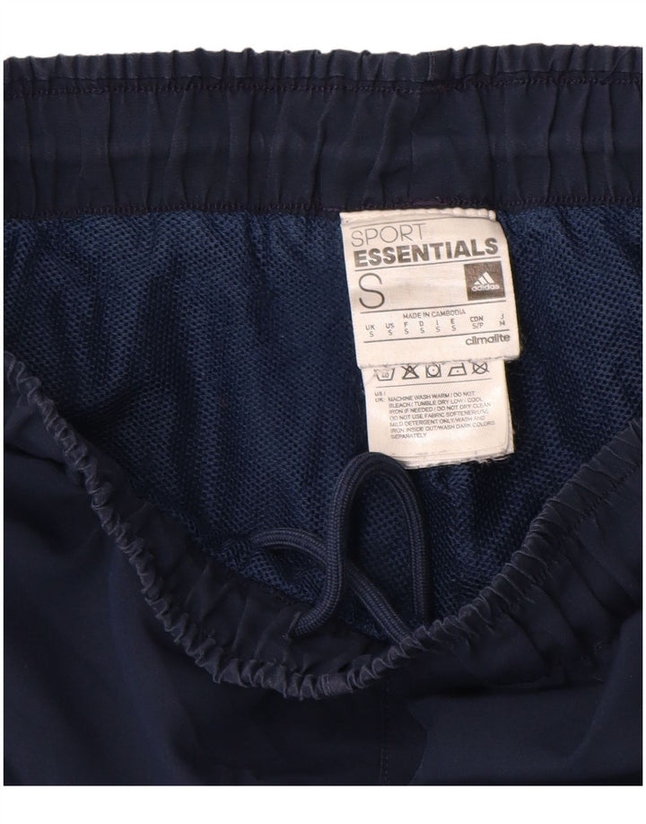 Pantaloni scurți sport pentru bărbați Adidas Climalite, poliester, albastru mic