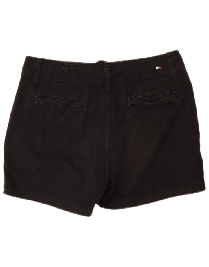 Pantaloni scurti chino Tommy Hilfiger pentru femei US 8 Medium W30 bumbac negru