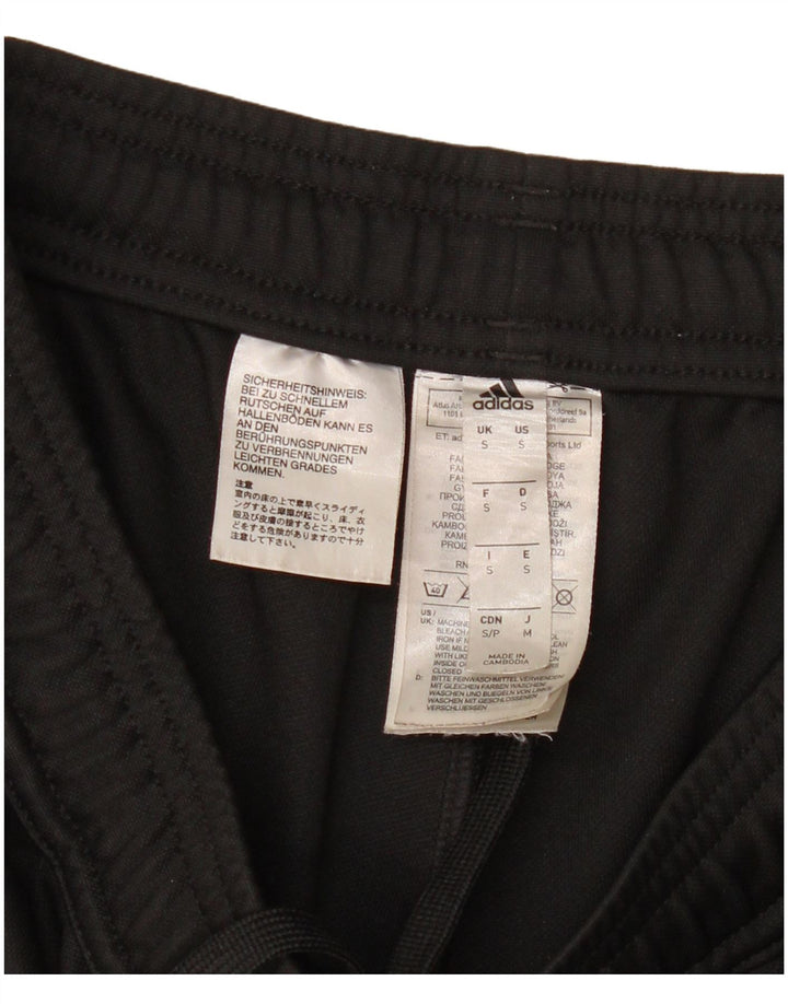 Pantaloni de trening Adidas Climacool pentru bărbați, poliester negru mic