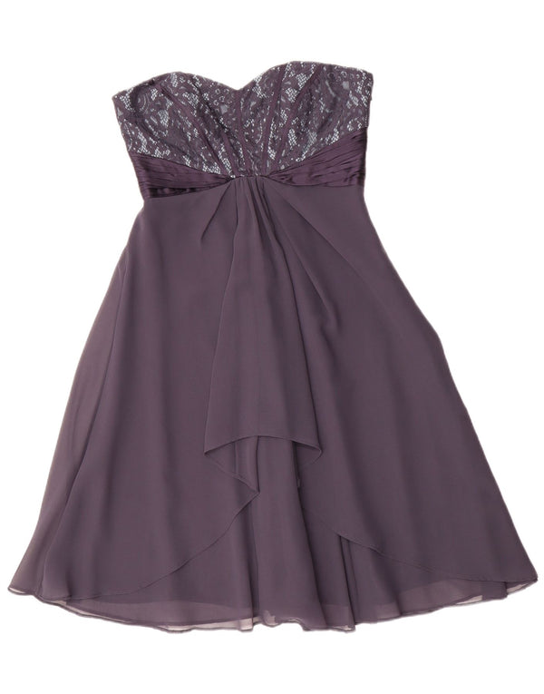 Rochie fără bretele pentru femei Coast UK 10 Poliester violet mic