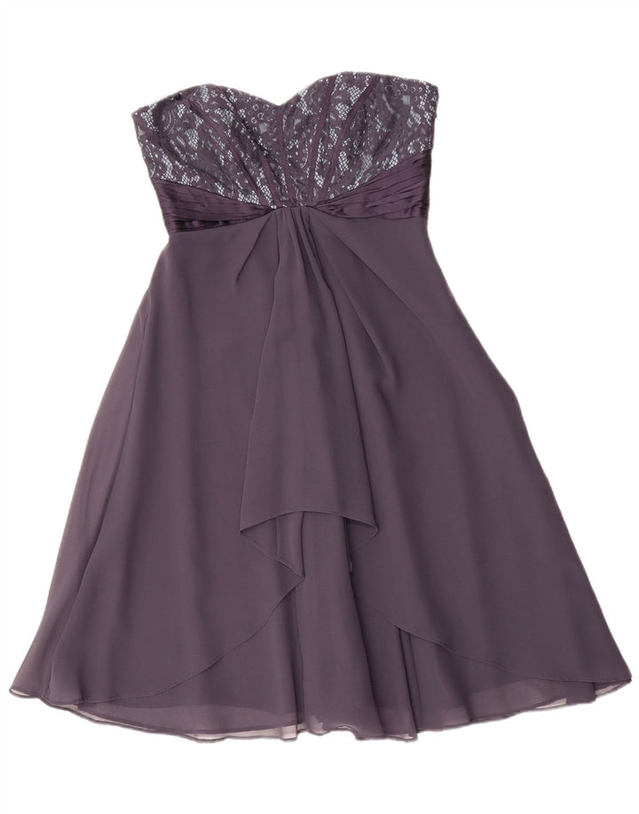Rochie fără bretele pentru femei Coast UK 10 Poliester violet mic