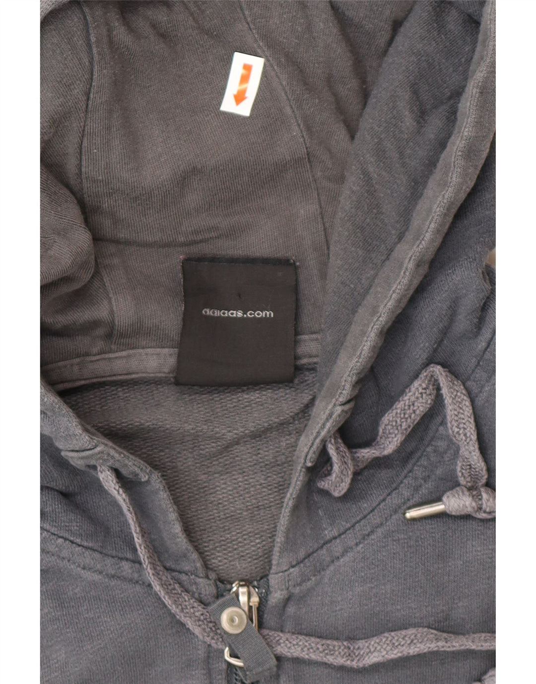 Pulover pentru bărbați ADIDAS Graphic Zip Hoodie Bumbac mediu albastru bleumarin