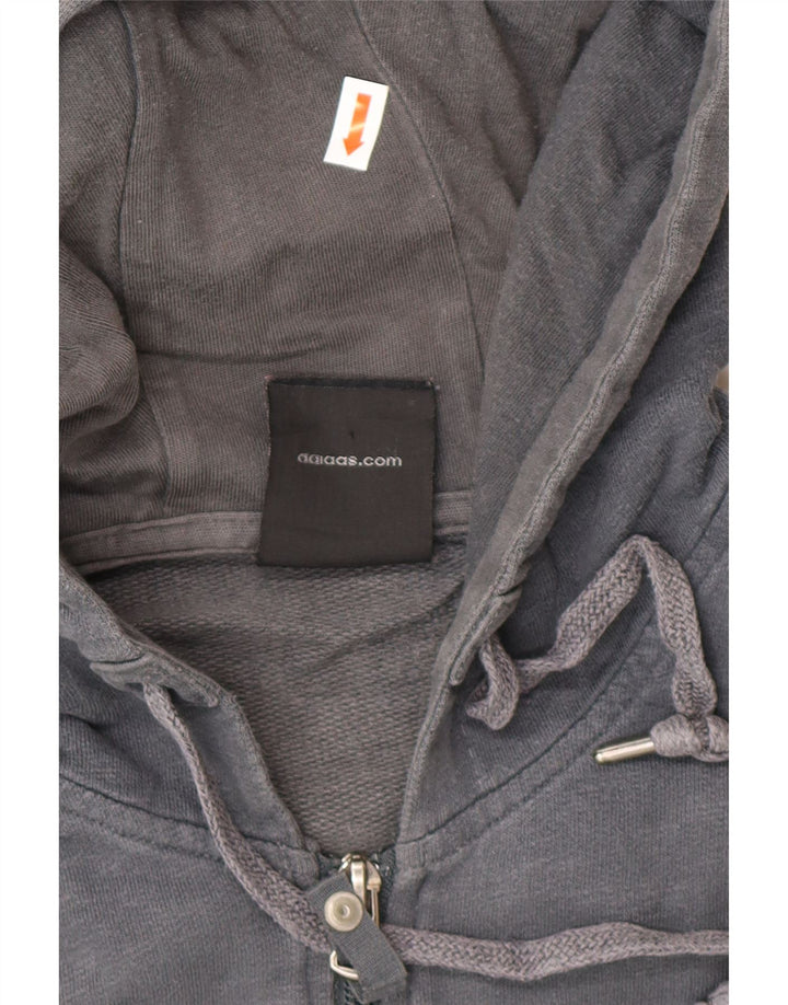 Pulover pentru bărbați ADIDAS Graphic Zip Hoodie Bumbac mediu albastru bleumarin