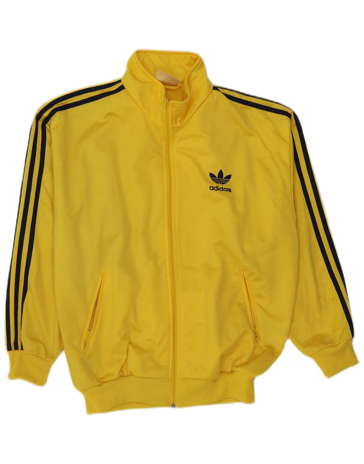 Jachetă de trening pentru bărbați Adidas UK 36/38 Poliester galben mic