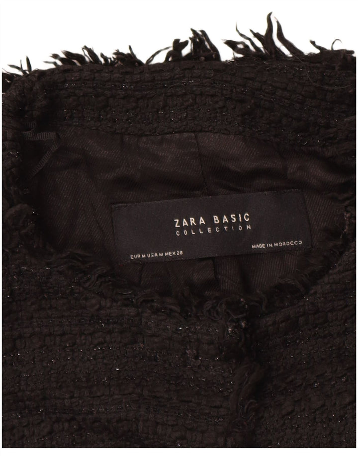 Blazer pentru femei ZARA UK 12 Medium Black