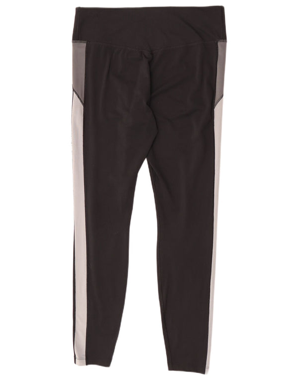 Leggings Dri Fit Nike pentru femei UK 16, mare, negru, poliester color bloc