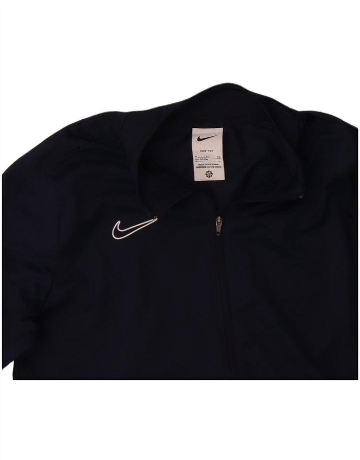 Jachetă de trening pentru băieți Nike 13-14 ani XL bleumarin Poliester