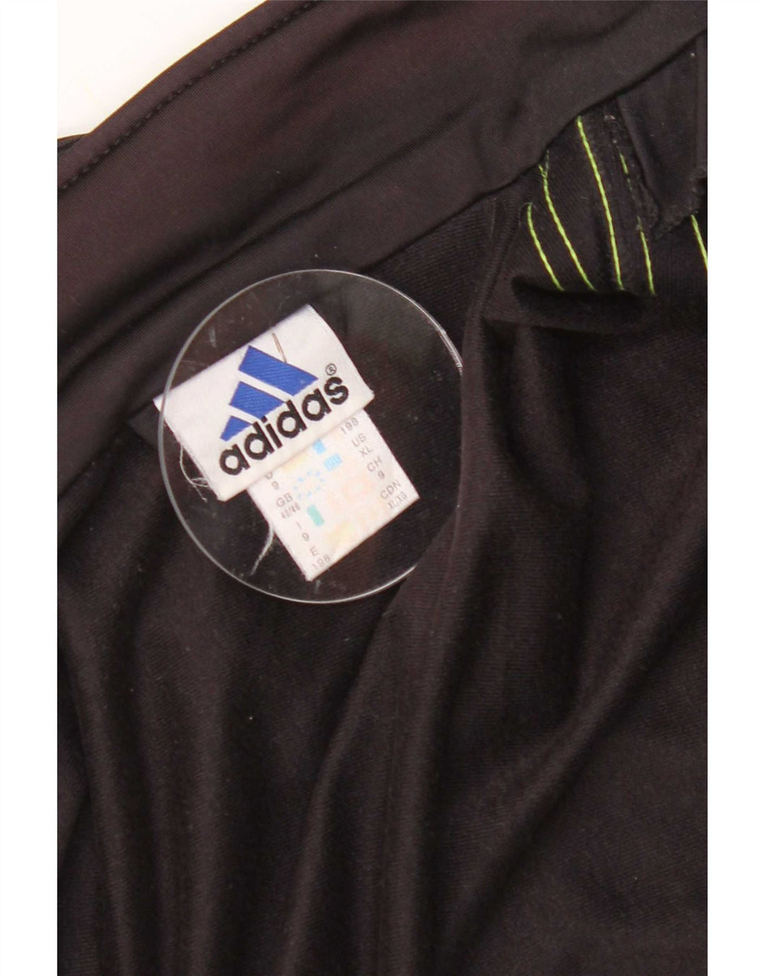 Jachetă de trening pentru bărbați Adidas UK 46/48 XL Poliester negru