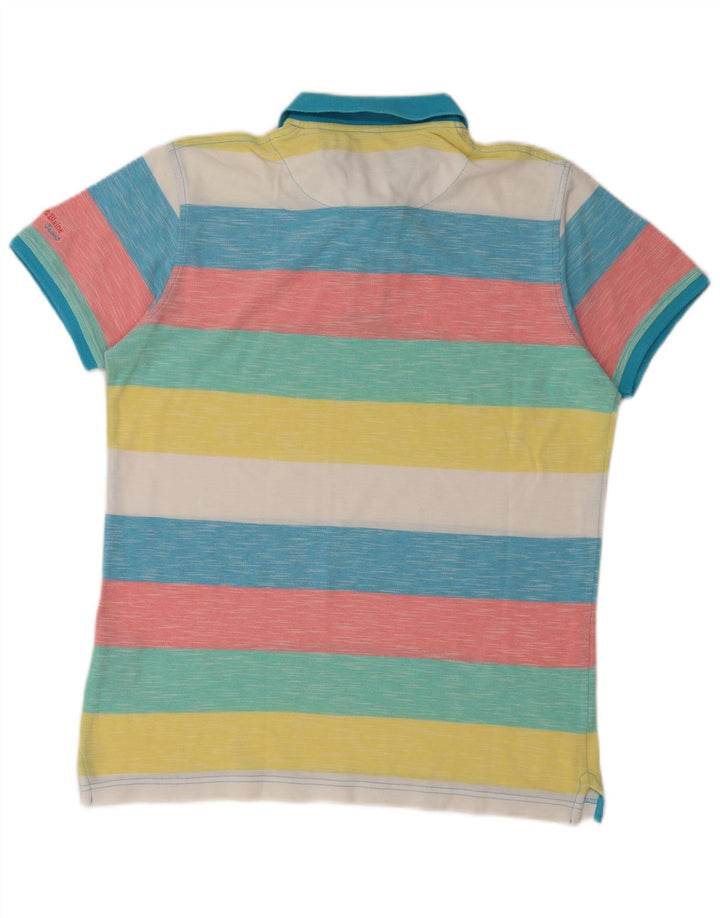 Tricou polo pentru bărbați HARMONT & BLAINE, bumbac cu dungi multicolore