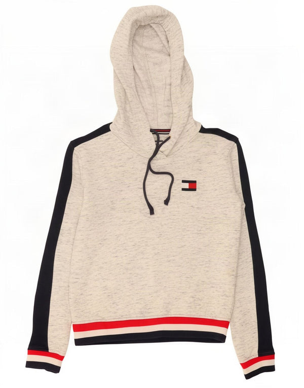 Hanocă crop Tommy Hilfiger pentru femei, UK 2 2XS, bumbac color bloc, gri