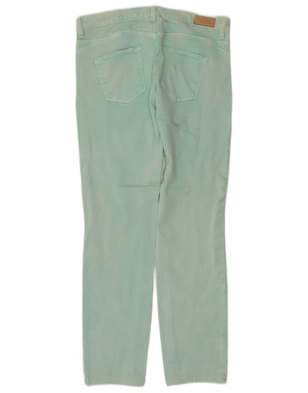 Blugi drepti Trafaluc pentru femei Zara EU 40 Medium W30 L28 Turcoaz