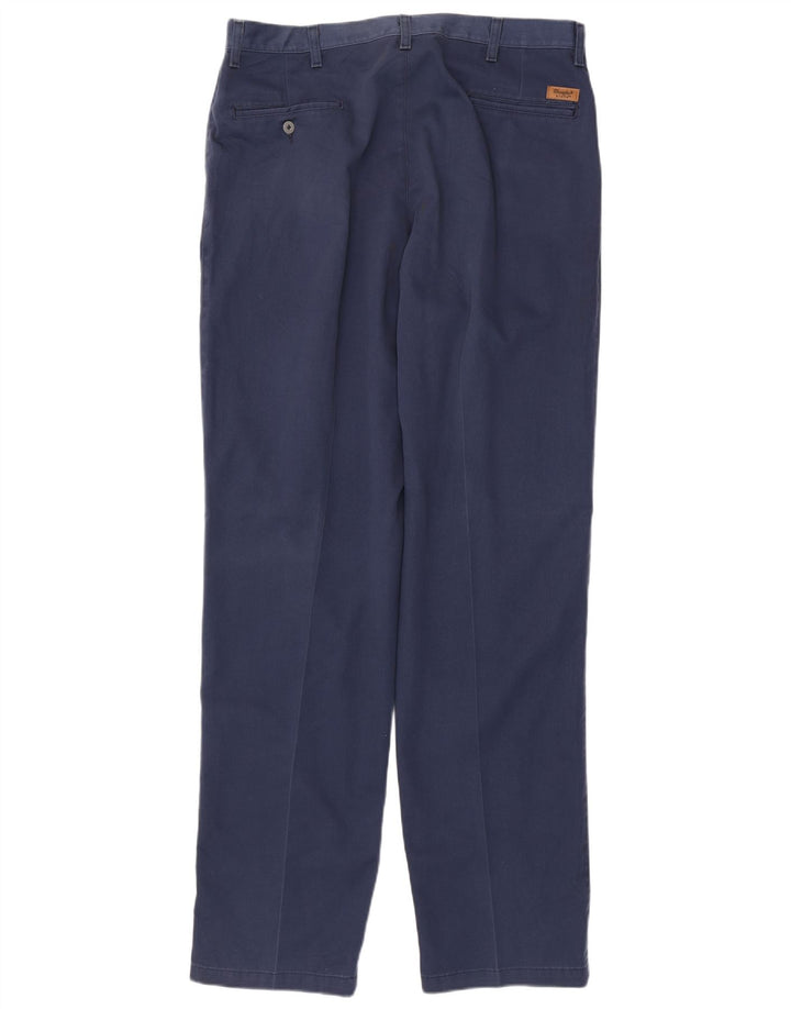 Pantaloni chino pentru bărbați WRANGLER Riata, cu cuplare, W38 L36, bumbac bleumarin