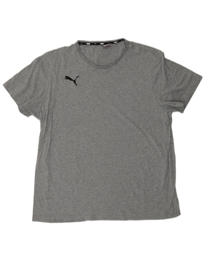 Tricou pentru bărbați PUMA Top 2XL, gri pete