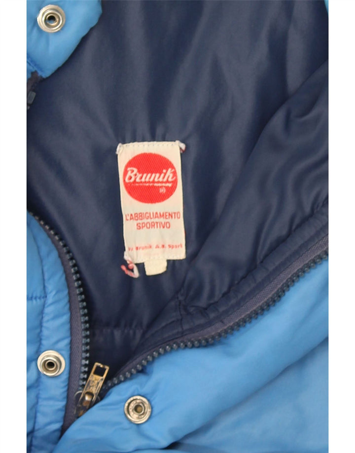 Jachetă căptușită pentru bărbați Brunik UK 40, mare, albastru