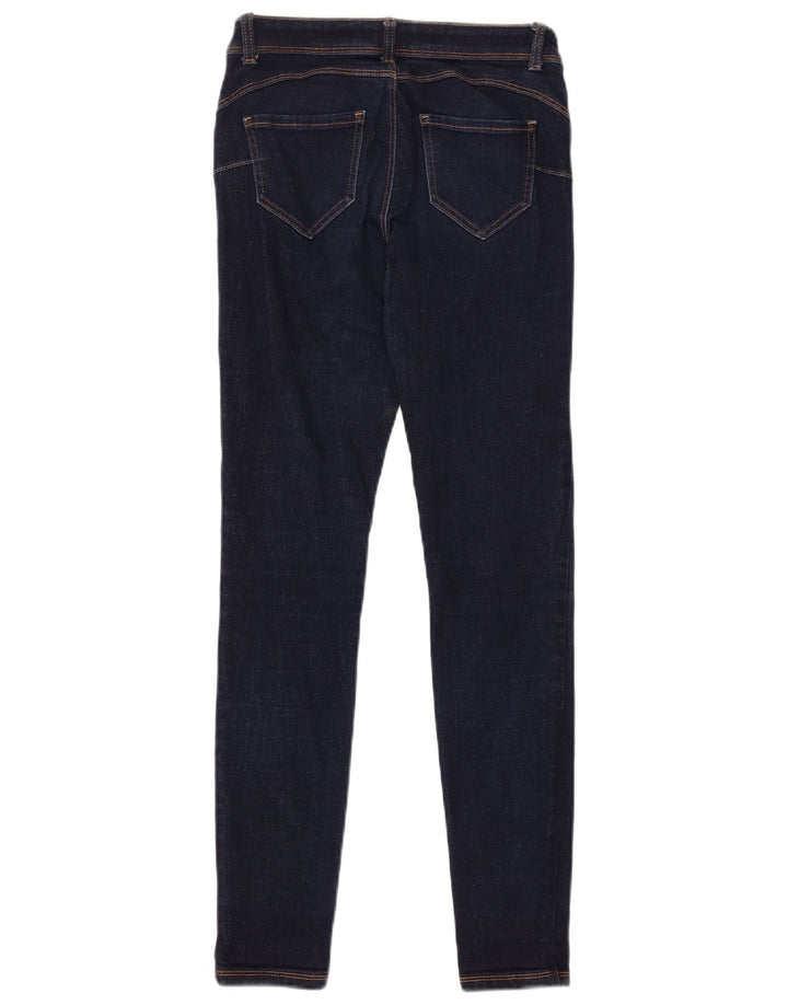 Blugi skinny pentru femei BENETTON W28 L30 poliester bleumarin