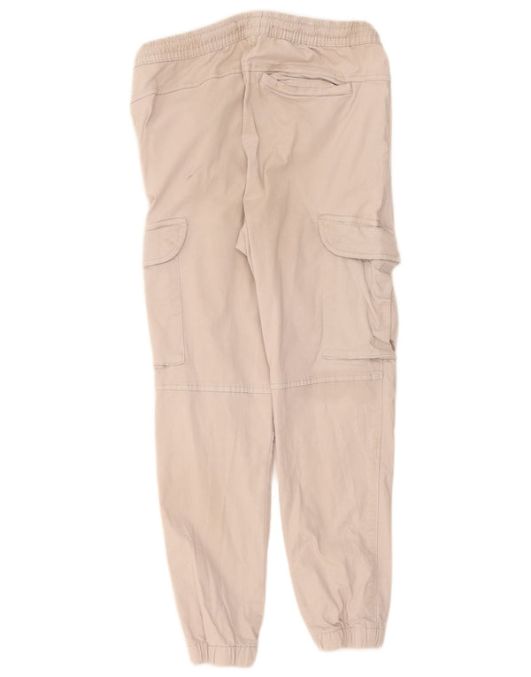 Pantaloni cargo pentru bărbați, pantaloni de jogging, medii L30 L26, bumbac gri