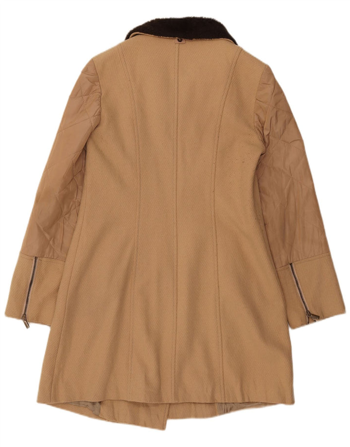 Palton pentru femei Penny Black UK 12 Medium Bej Lână color bloc