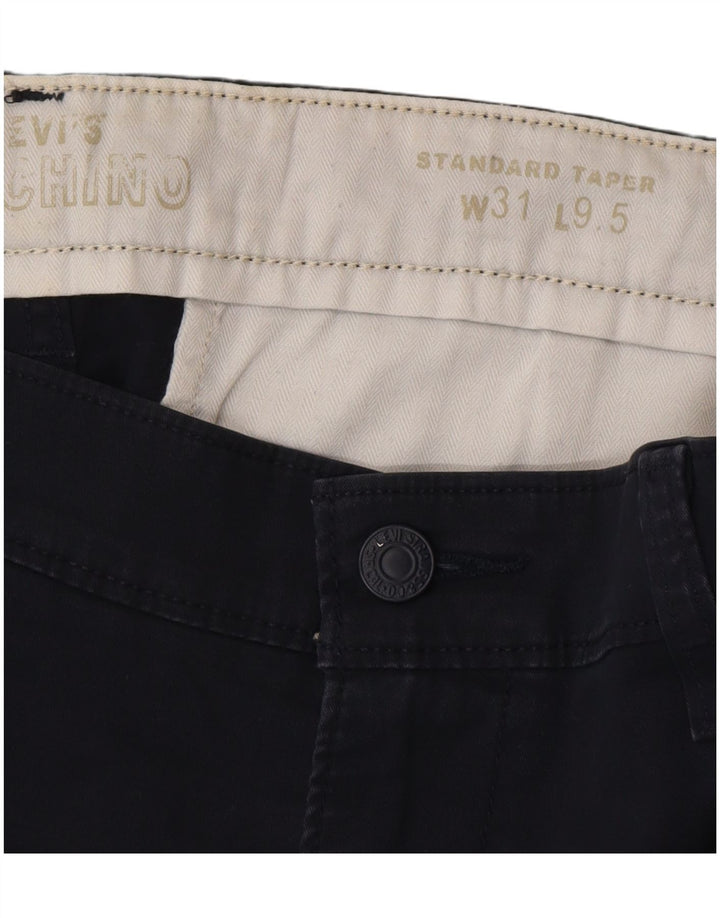 Pantaloni scurți chino standard pentru bărbați Levi's W31, bumbac, albastru bleumarin mediu