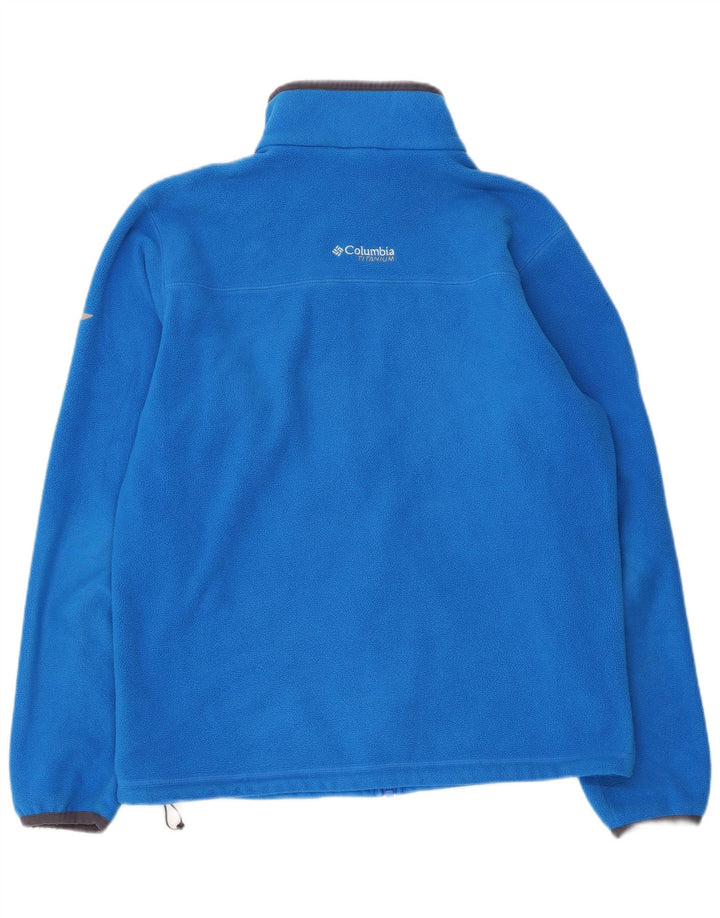 Jachetă Columbia Titanium Fleece pentru bărbați UK 38 Medium Blue Poliester