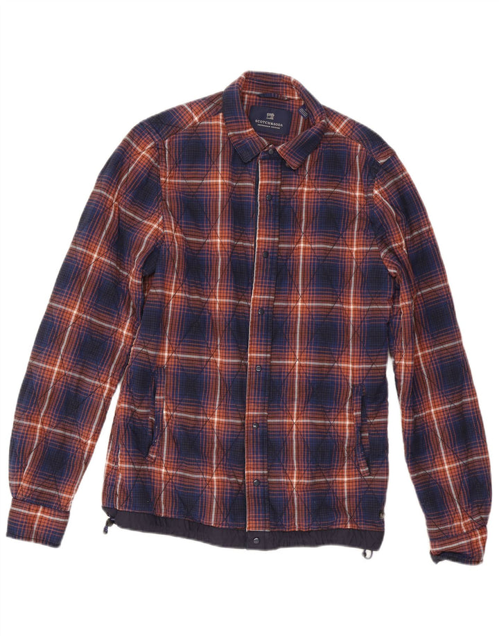 Cămașă de flanel Lumberjack pentru bărbați Scotch & Soda, carouri medii, multicolore