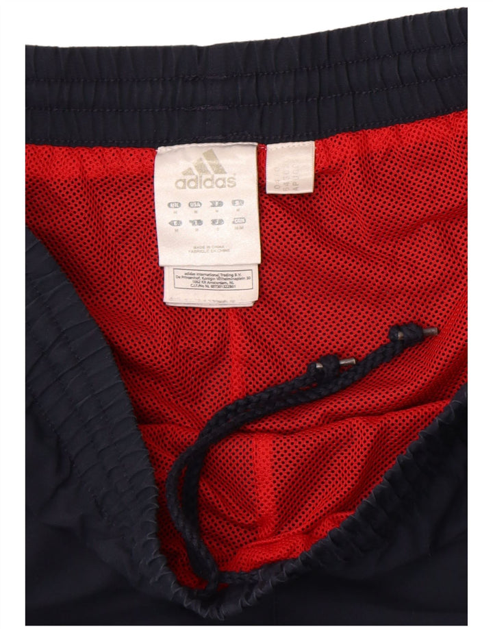 Pantaloni de trening Adidas pentru bărbați, poliester mediu albastru bleumarin