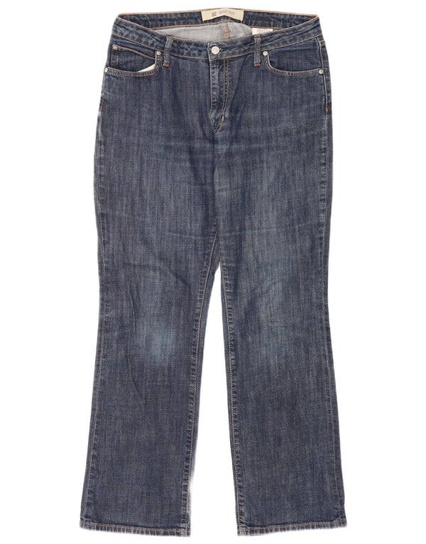 Blugi Gap pentru femei stretch bootcut US 12 Large W32 L29 Blue Bumbac