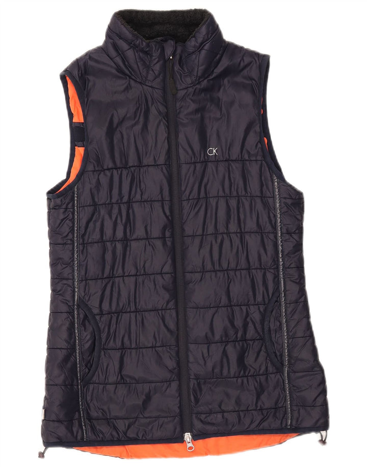 Gilet pentru femei Calvin Klein UK 10 Small Navy Blue Marine