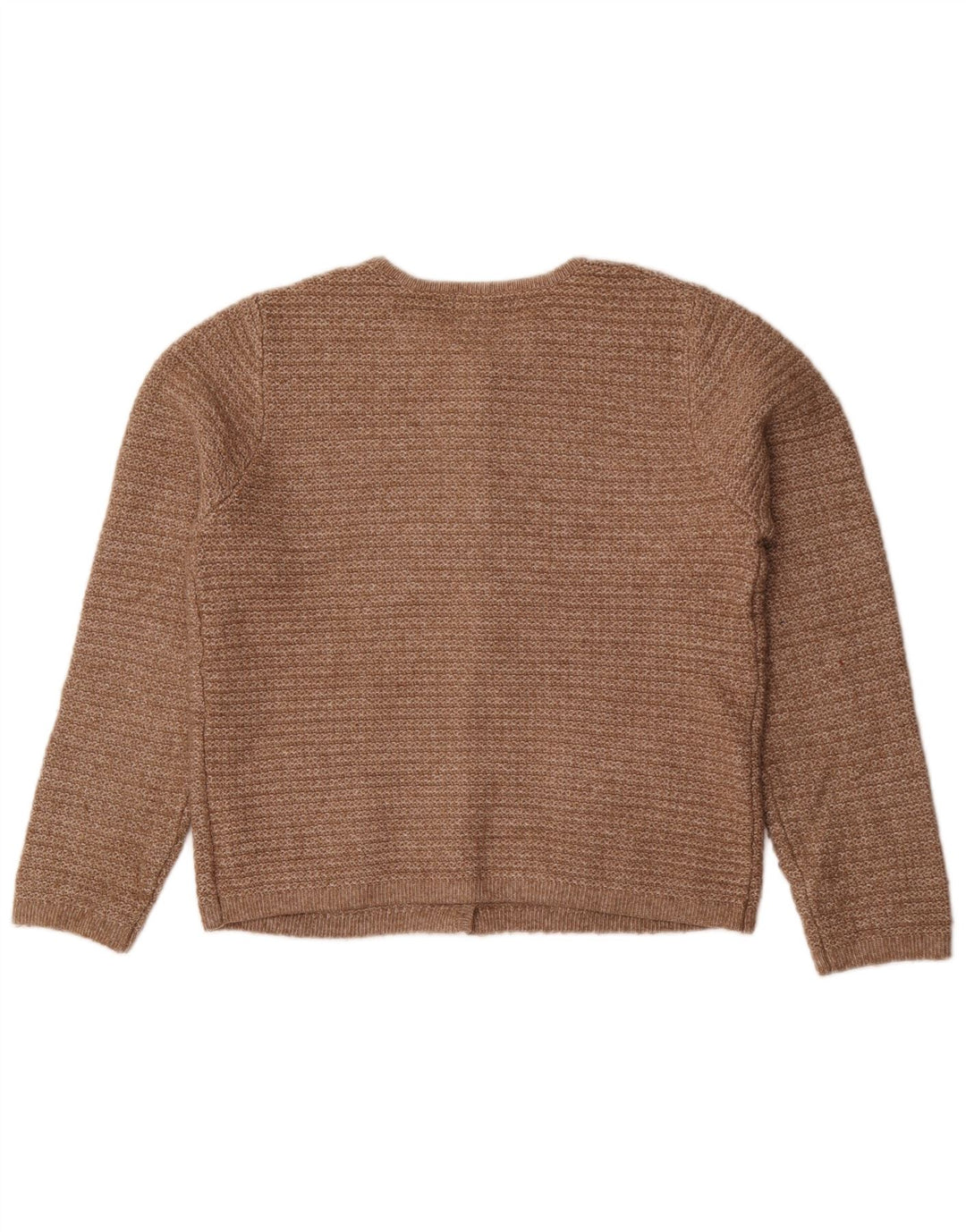 Pulover cardigan pentru femei Marks & Spencer UK 14 Poliester maro mediu