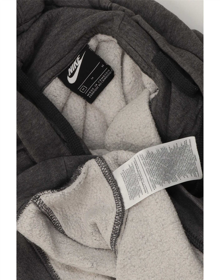 Pulover Nike pentru bărbați, bumbac cu pete, gri mediu