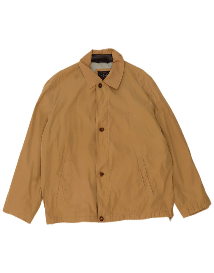 Jachetă bomber pentru bărbați Paul & Shark UK 42 XL Bej