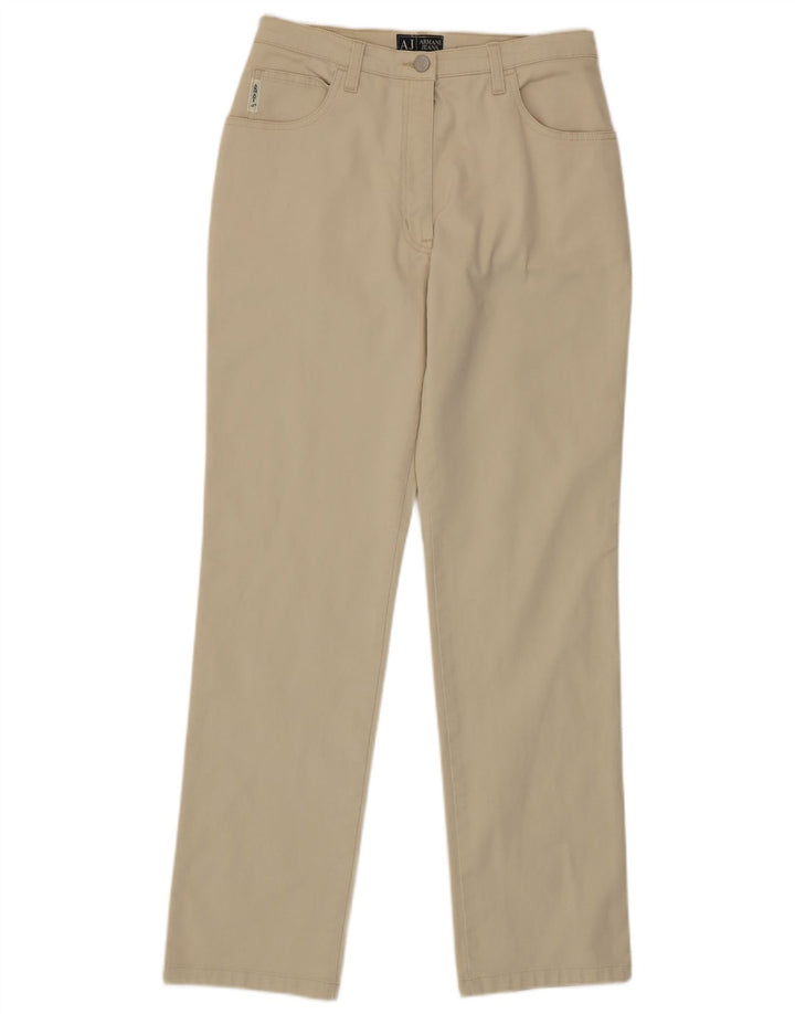 Pantaloni casual drepti pentru femei Armani L30 L30 Bej