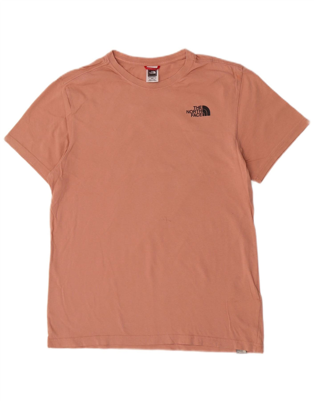 Tricou grafic pentru bărbați The North Face Top din bumbac roz mediu