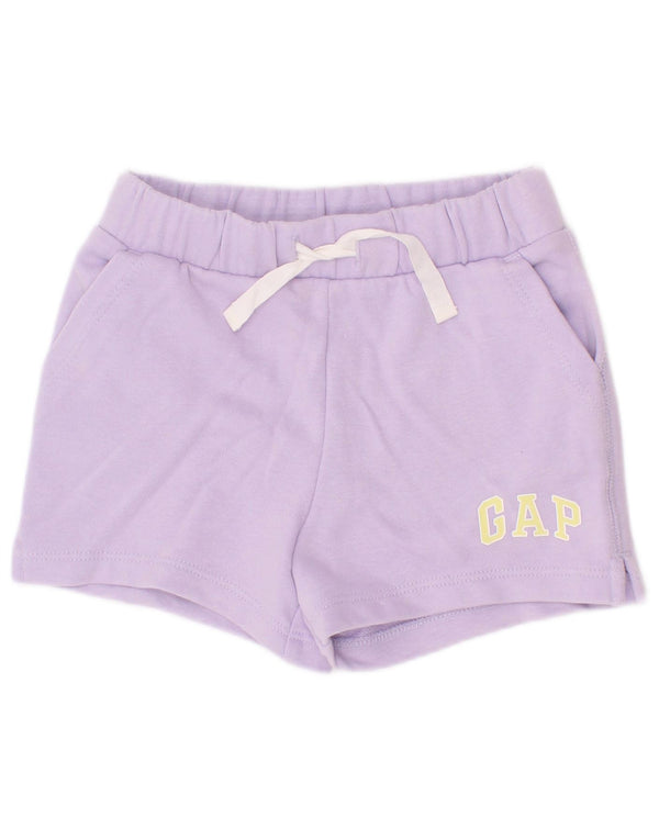 Pantaloni scurti sport grafic Gap fetite 18-24 luni violet bumbac