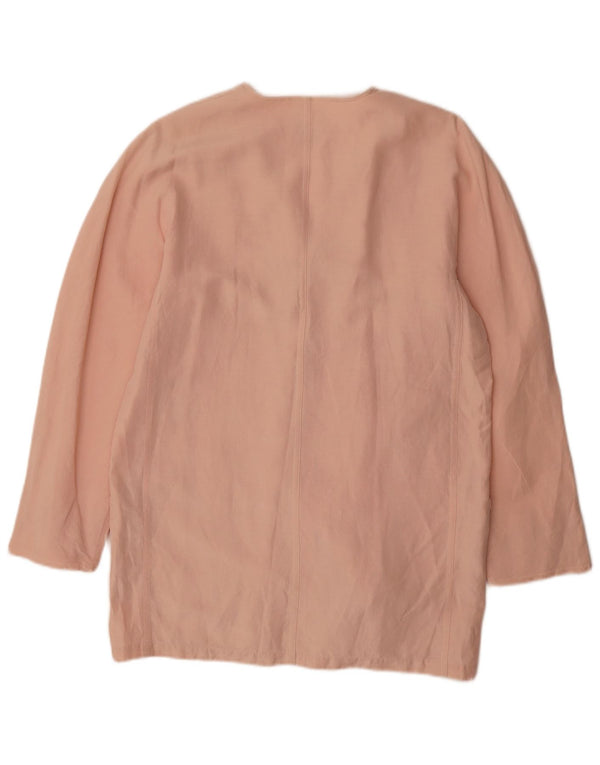 Blazer pentru bărbați Max Mara cu 3 nasturi, UK 12, in roz mediu