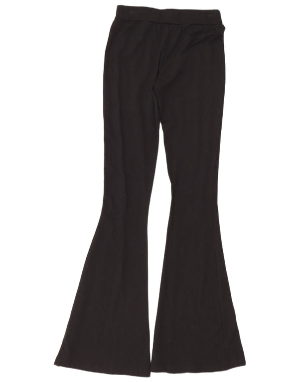 Leggings Flare Femei Ellesse UK 10 Sporturi mici din bumbac negru