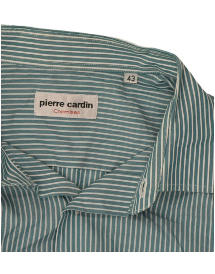 Cămașă pentru bărbați Pierre Cardin Mărimea 43 XL Blue Pinstripe