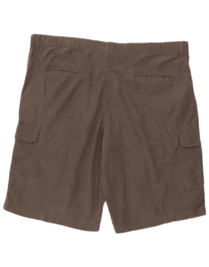 Pantaloni scurți cargo pentru bărbați Marks & Spencer W42 2XL bumbac gri