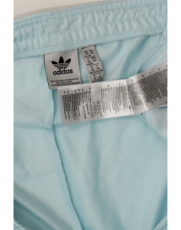 Pantaloni de trening Adidas pentru femei Marea Britanie 24/26 2XL Albastru Poliester
