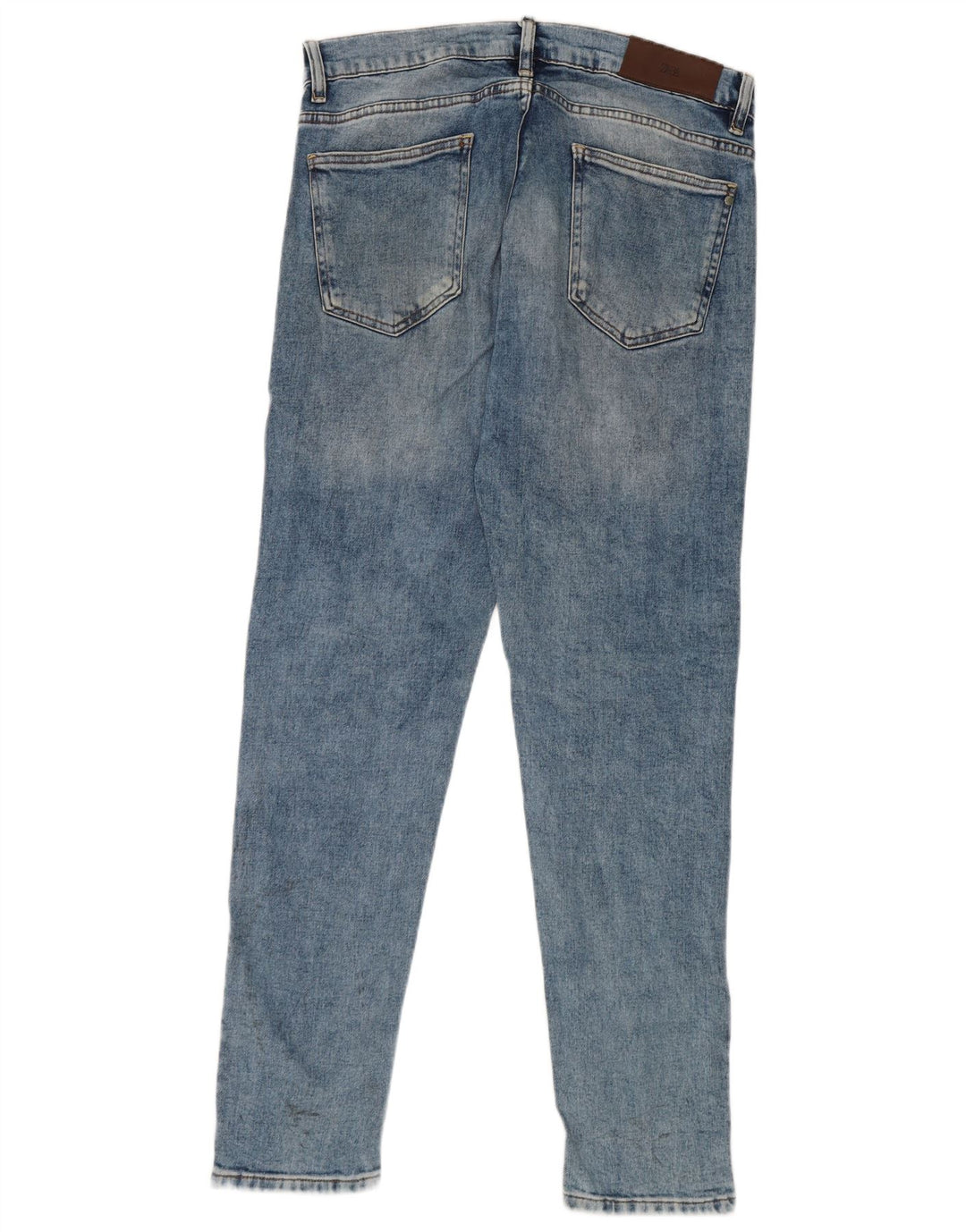 Blugi slim pentru bărbați Zara Mărimea 42 Large W32 L31 Albastru