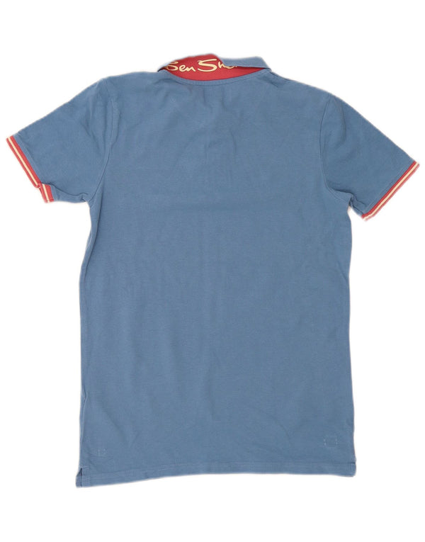 Tricou polo pentru băieți Ben Sherman 14-15 ani, bumbac albastru