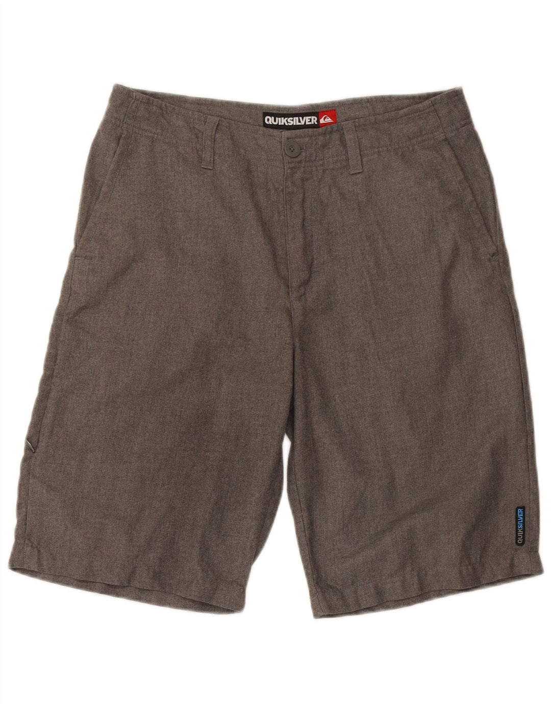 Pantaloni scurți chino pentru bărbați Quiksilver W33 Poliester gri mediu