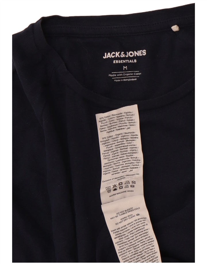 JACK & JONES Tricou Bărbați Top Mediu Bleumarin Bumbac
