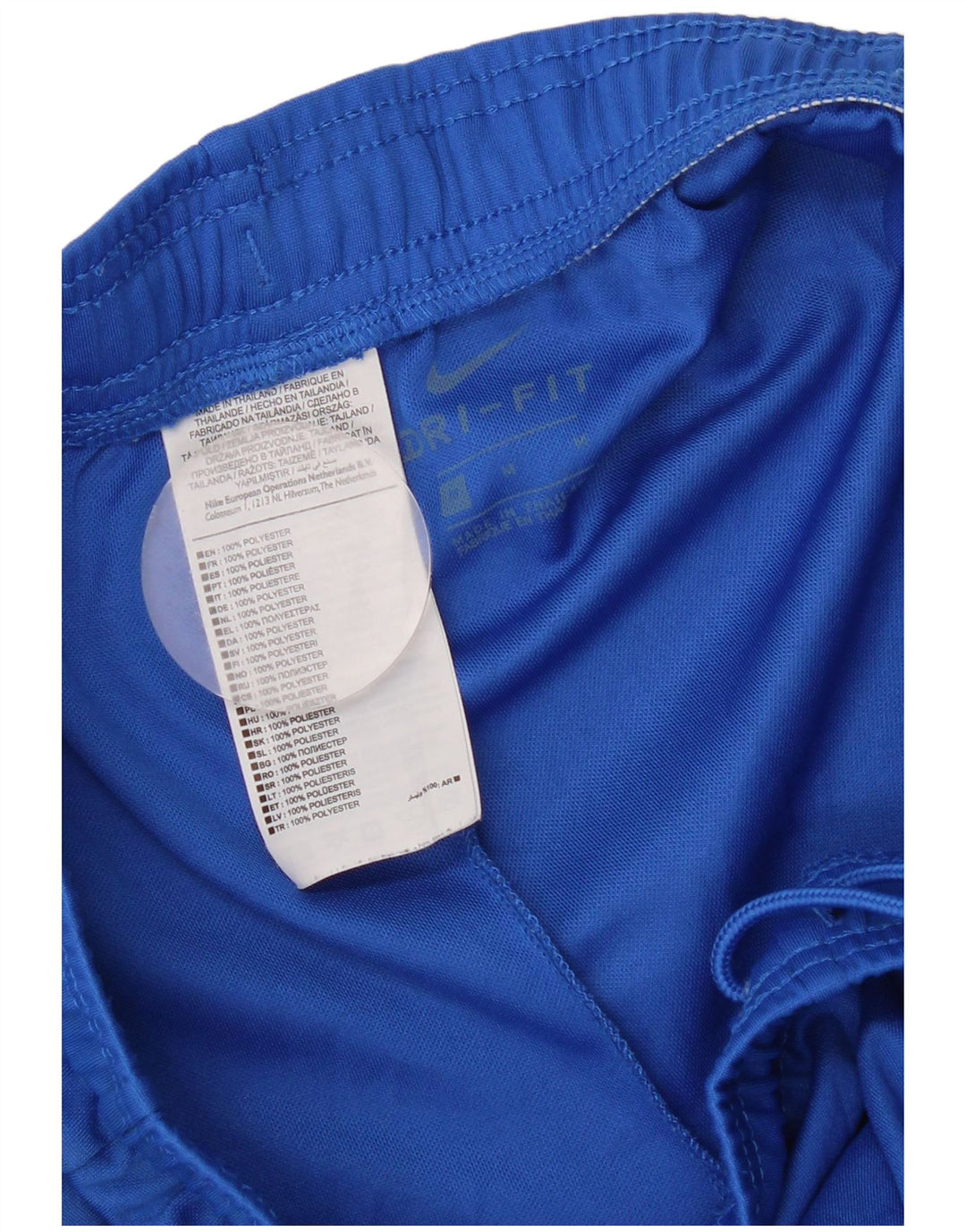 Pantaloni scurți sport Nike Dri Fit pentru bărbați, poliester albastru mediu