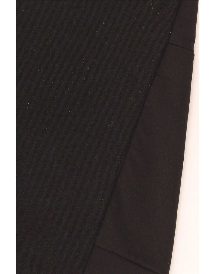 Pantaloni de trening Adidas baieti 13-14 ani poliester negru