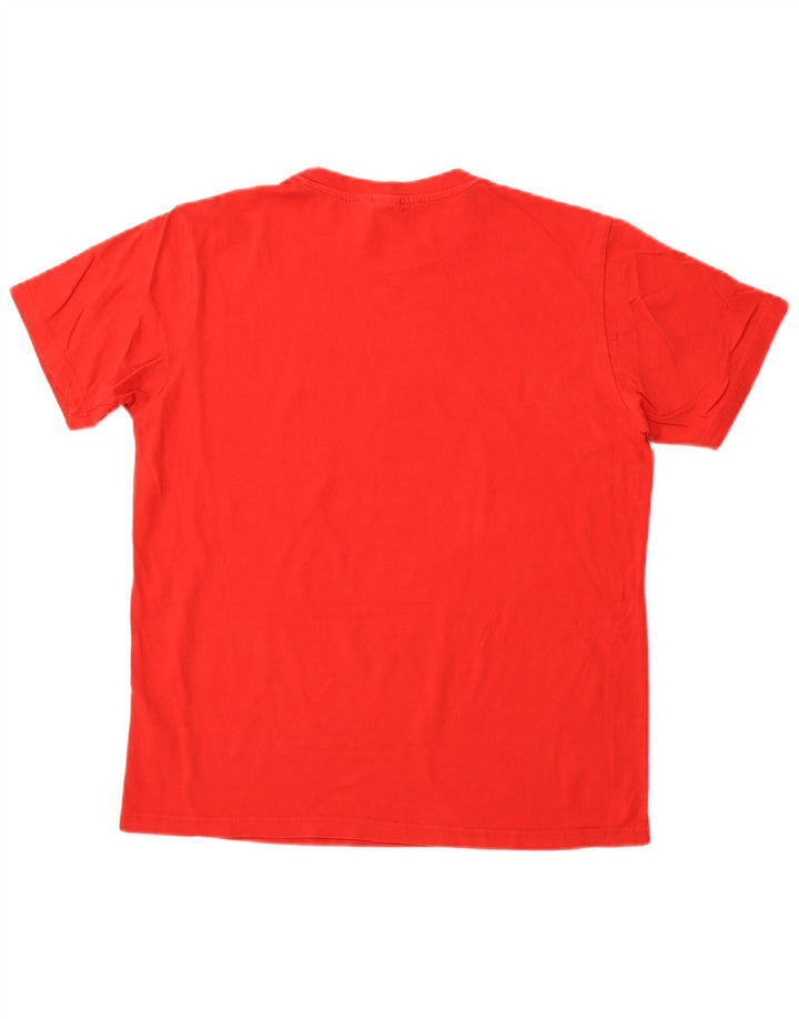 Tricou grafic pentru bărbați Sergio Tacchini Top mare bumbac roșu