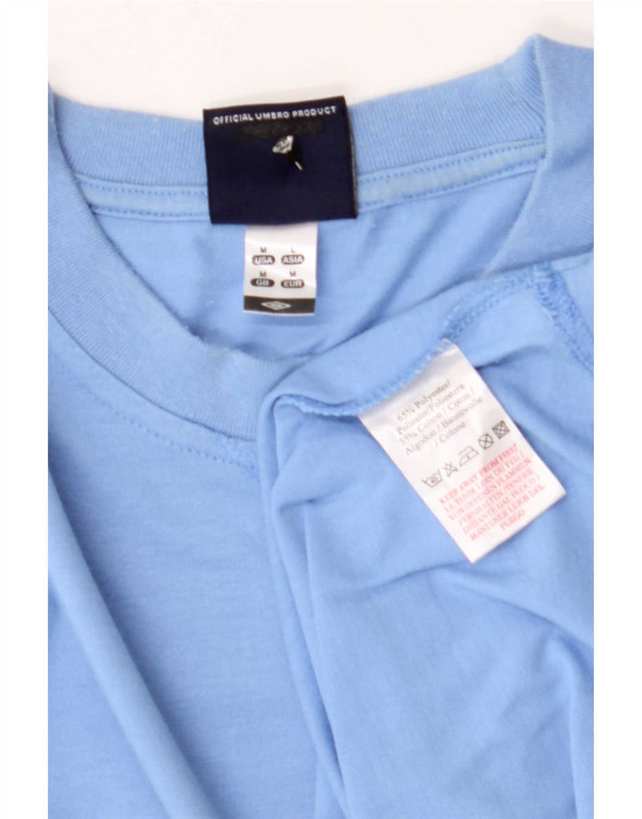 Tricou pentru bărbați Umbro Top Medium Blue Poliester
